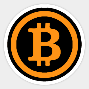 Bitcoin Logo Sticker